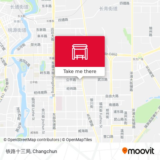 铁路十三局 map