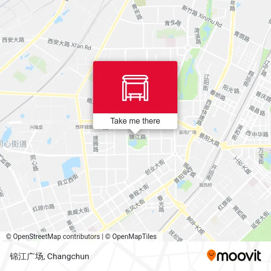 锦江广场 map