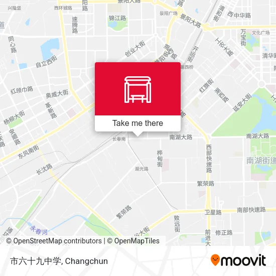 市六十九中学 map