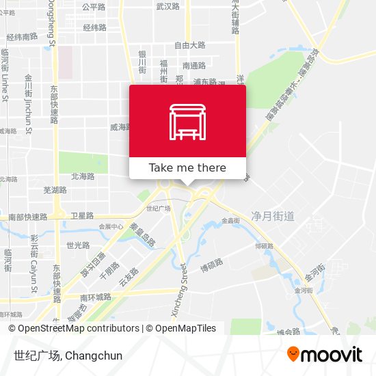世纪广场 map
