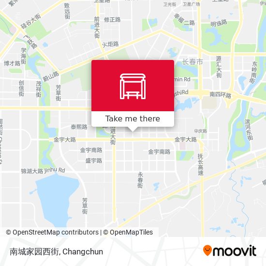 南城家园西街 map