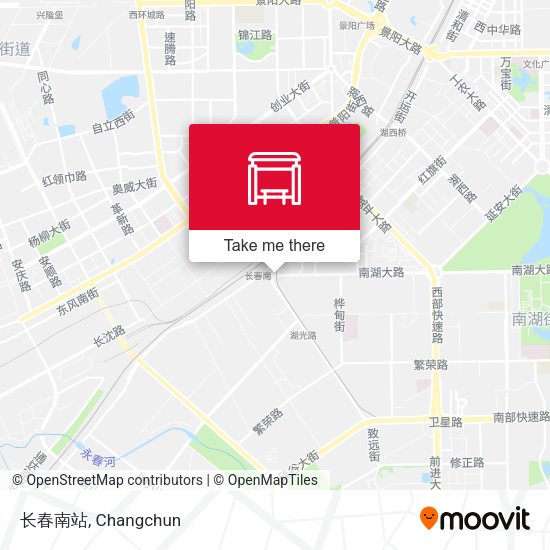 长春南站 map