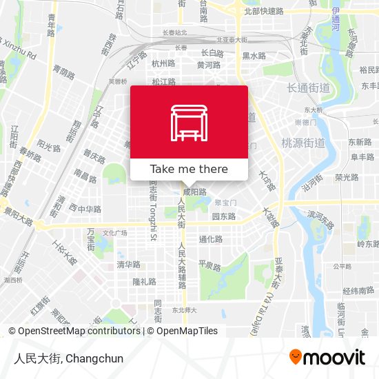 人民大街 map