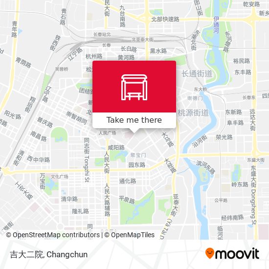 吉大二院 map