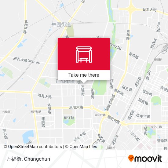 万福街 map