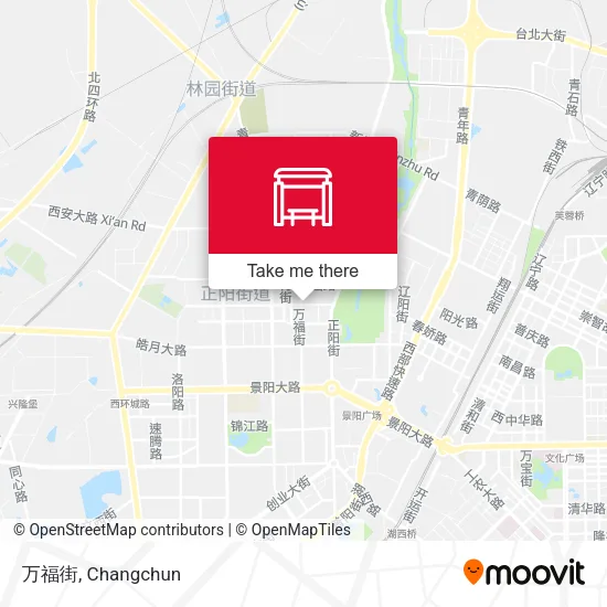 万福街 map