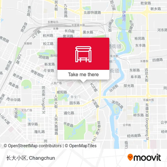 长大小区 map