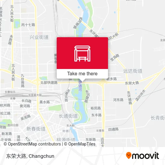 东荣大路 map