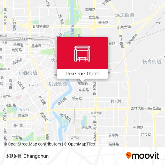 和顺街 map