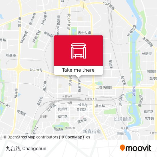 九台路 map