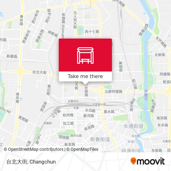 台北大街 map