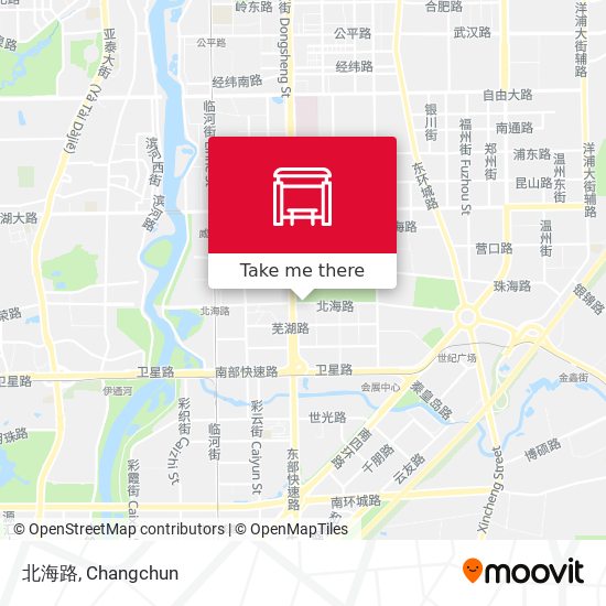 北海路 map