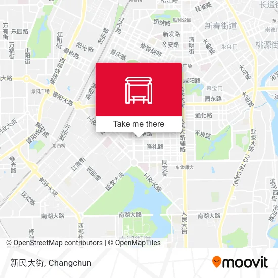 新民大街 map