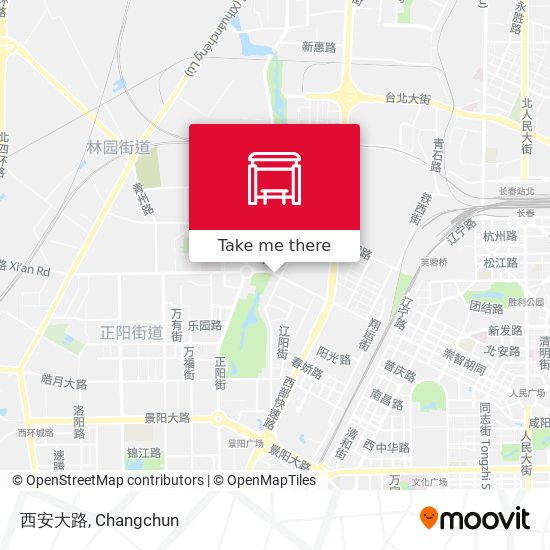 西安大路 map