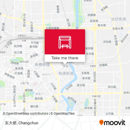 东大桥 map