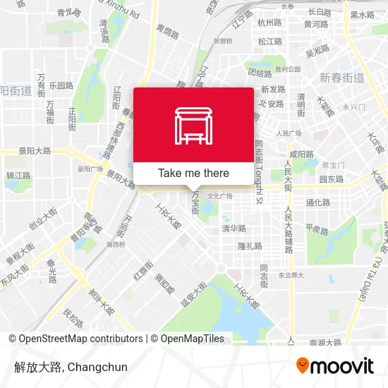 解放大路 map