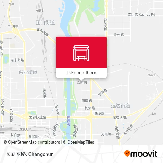 长新东路 map