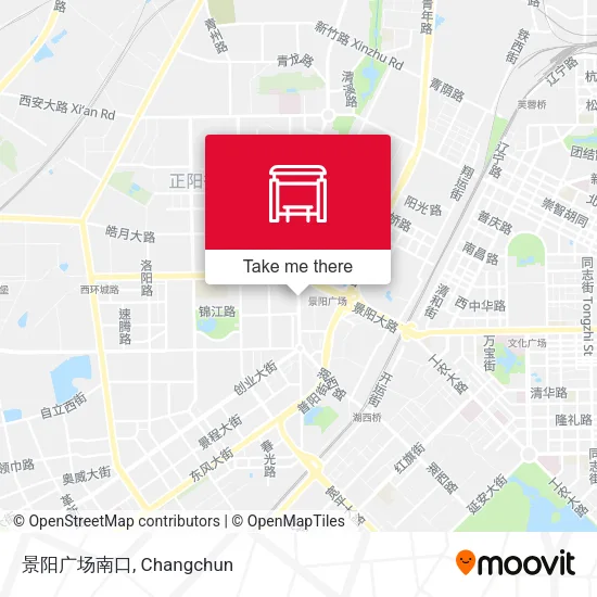 景阳广场南口 map