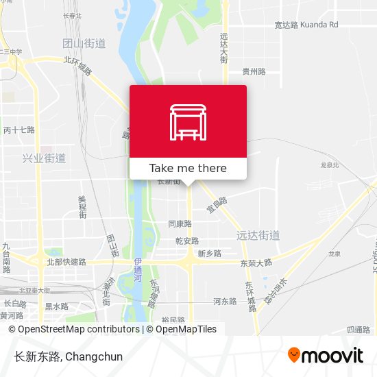长新东路 map