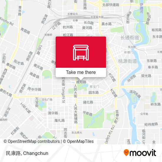 民康路 map