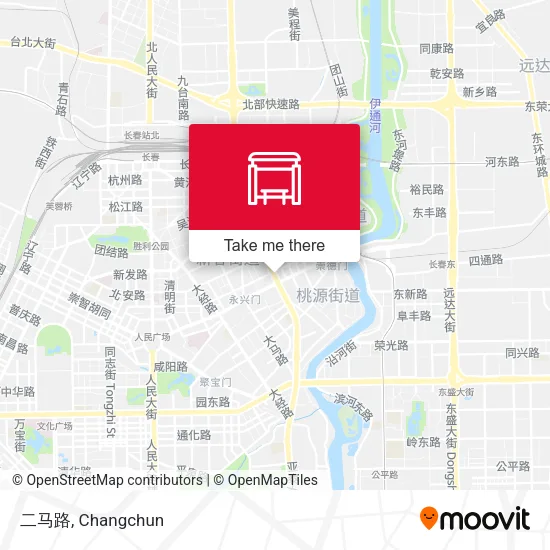 二马路 map