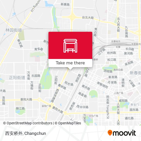 西安桥外 map