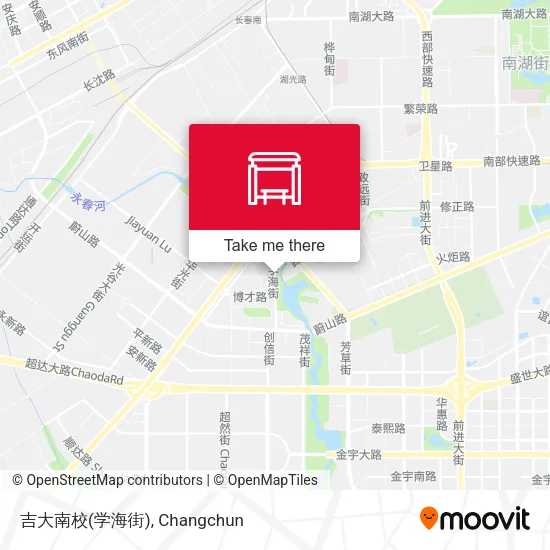 吉大南校(学海街) map