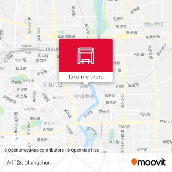 东门路 map