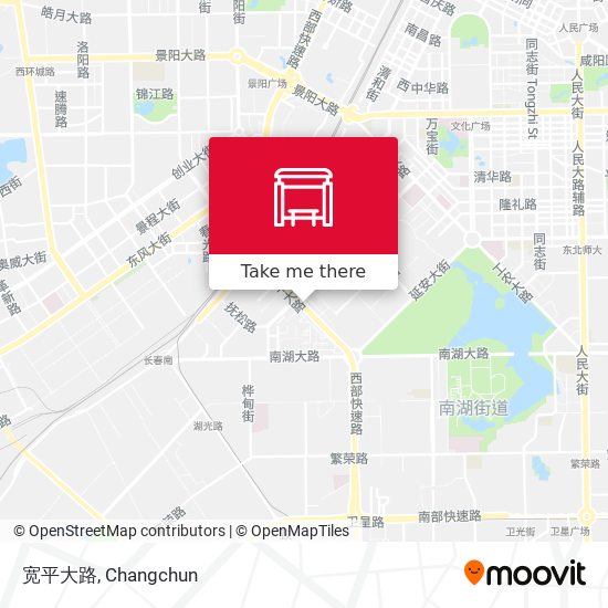 宽平大路 map