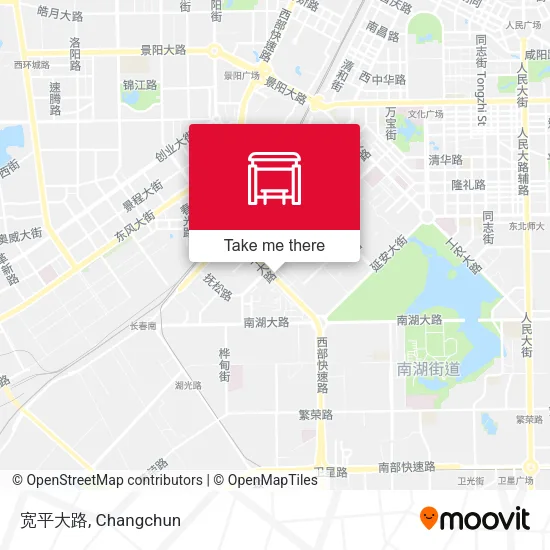 宽平大路 map