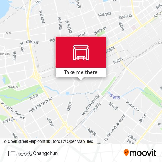 十三局技校 map