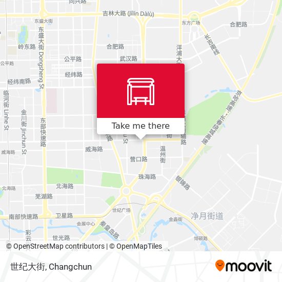 世纪大街 map