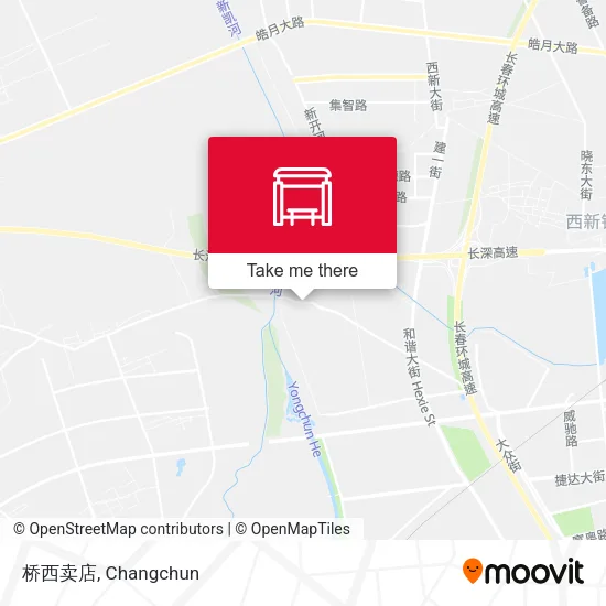 桥西卖店 map
