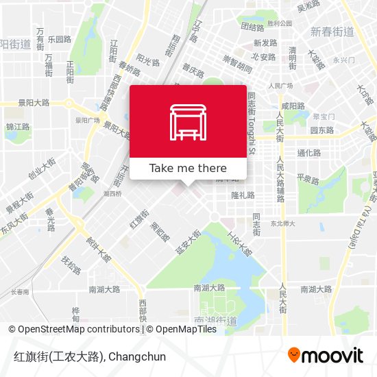 红旗街(工农大路) map