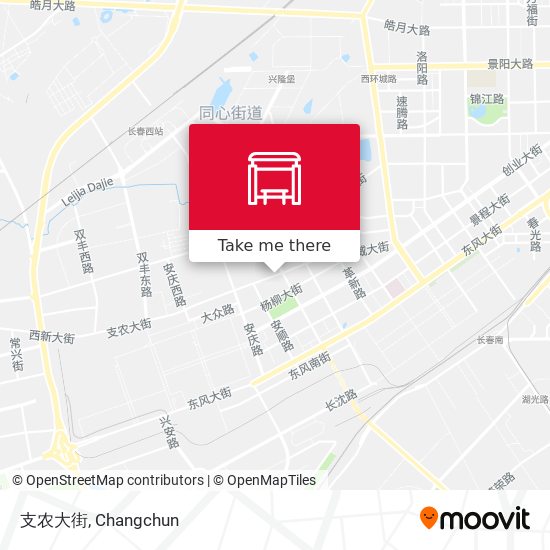 支农大街 map