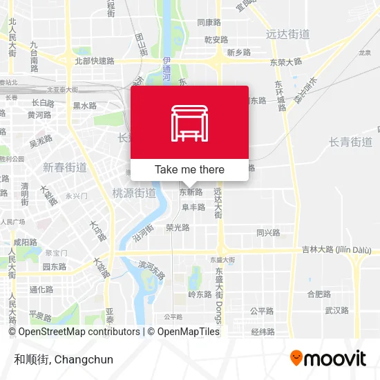 和顺街 map