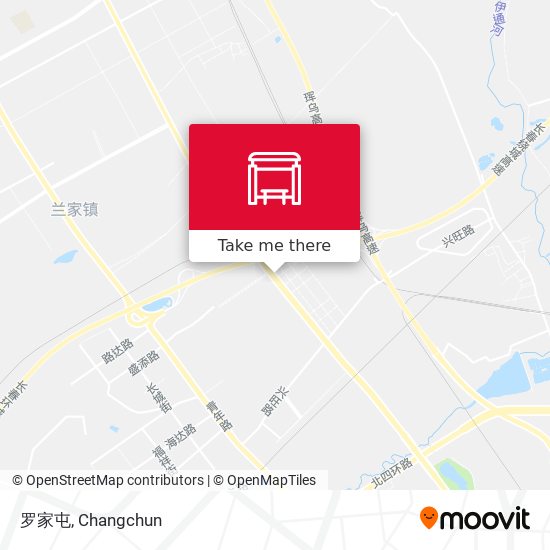 罗家屯 map