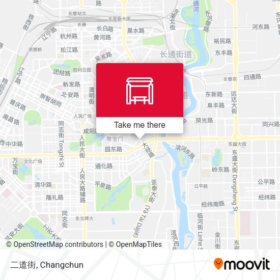 二道街 map