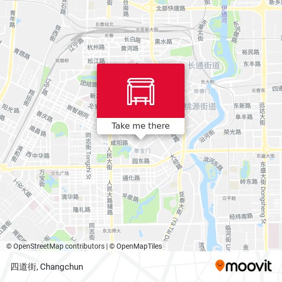 四道街 map