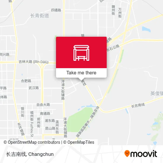 长吉南线 map