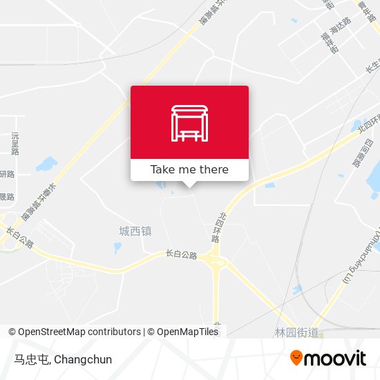 马忠屯 map