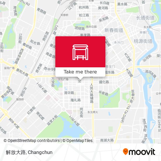 解放大路 map