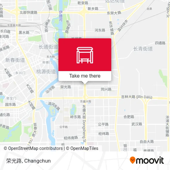 荣光路 map