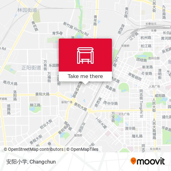 安阳小学 map