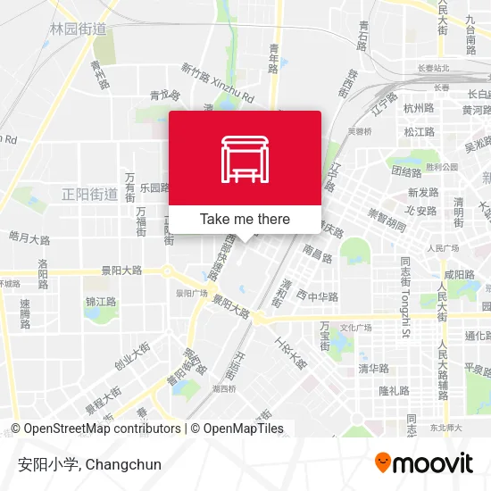 安阳小学 map