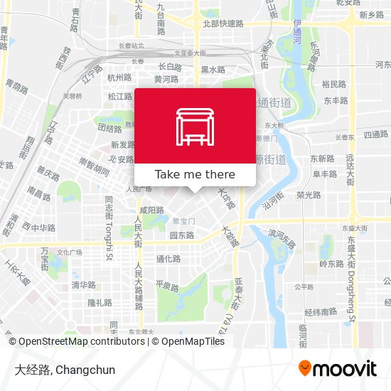 大经路 map