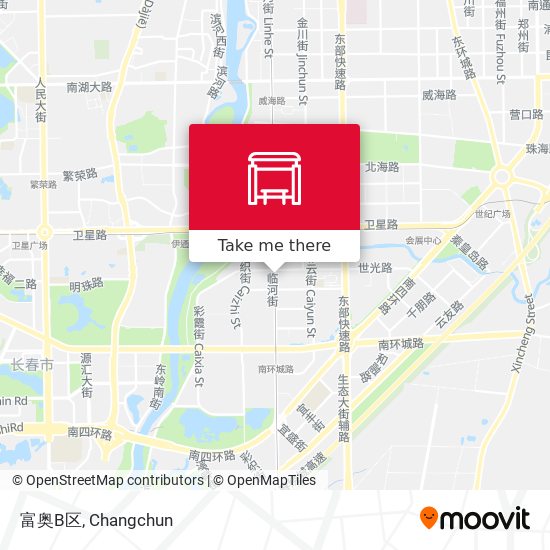 富奥B区 map