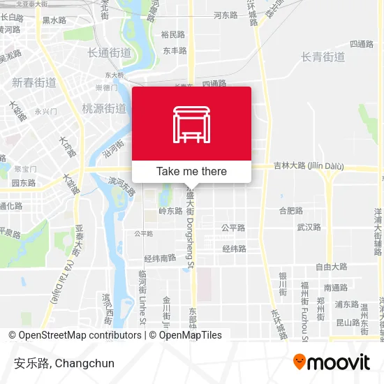 安乐路 map