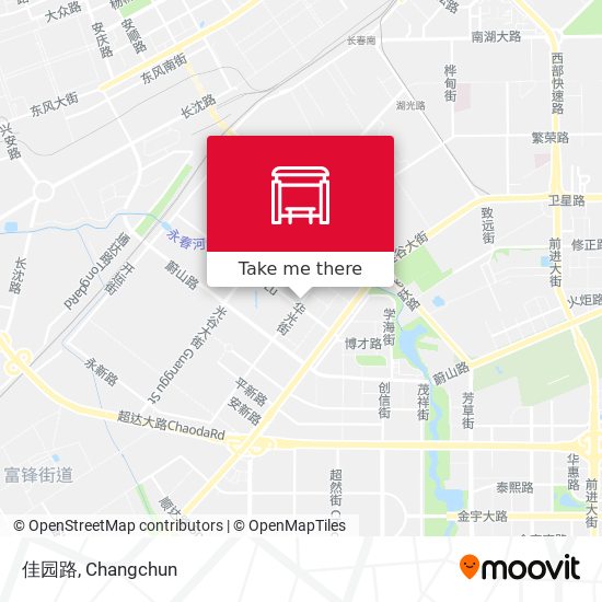 佳园路 map