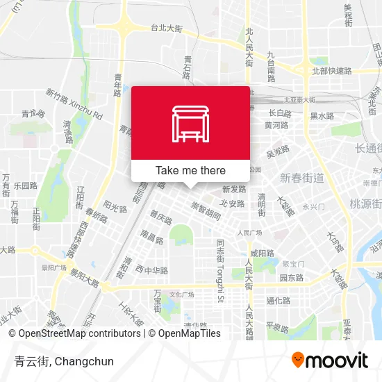 青云街 map